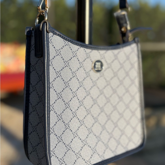 NWOT Nine West Nalini Medium Swing Blue Crossbody Bag | w/ Credit Card Holder | - Picture 5 of 15